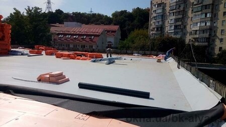 Утепление и гидроизоляция кровли